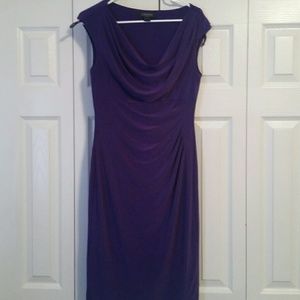 Ralph lauren purple dress
